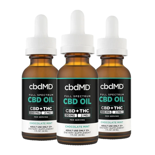 cbdMD CBD Tincture Drops - Chocolate Mint