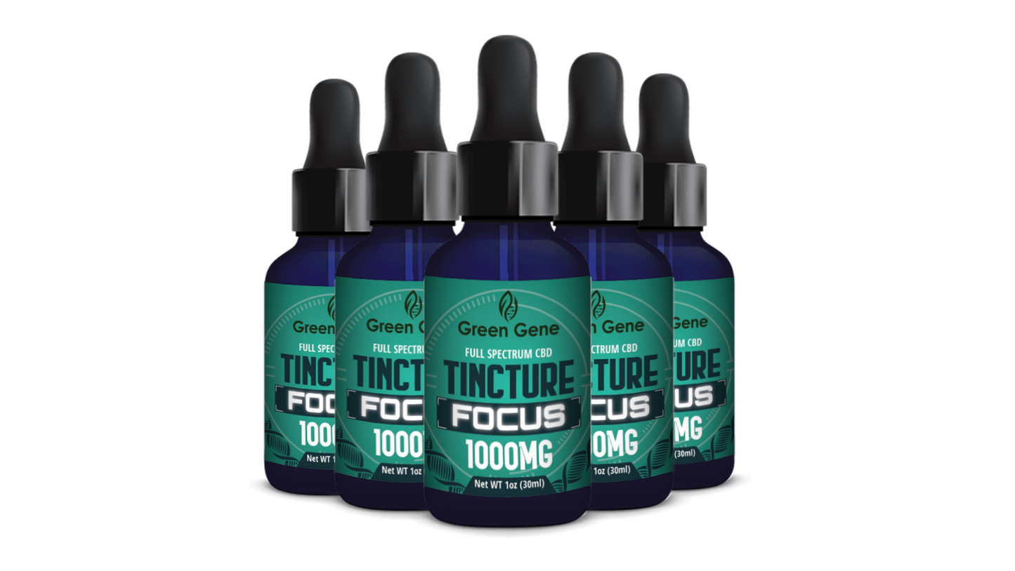 Full Spectrum FOCUS CBD Oil 1000MG or 3000MG (Kosher)