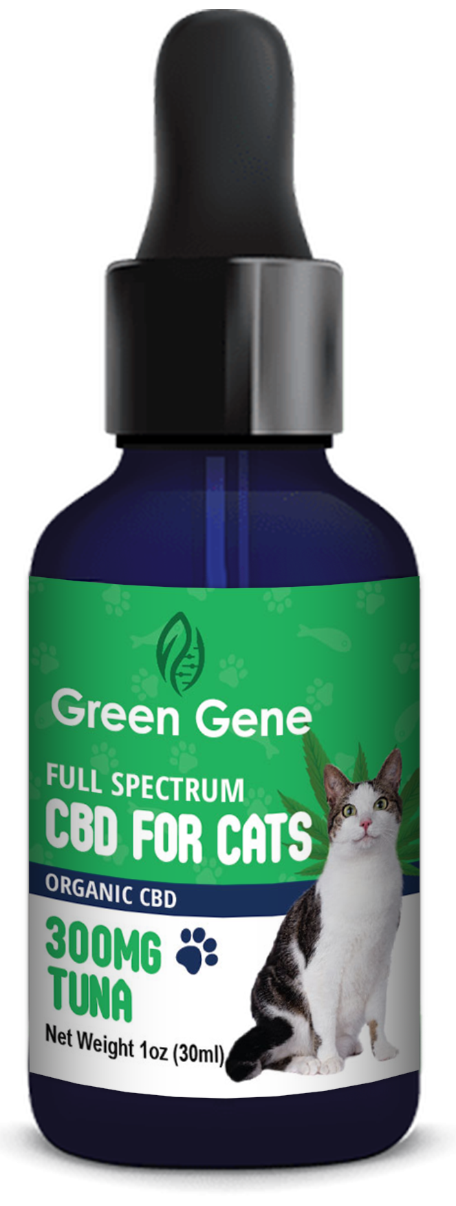 Full Spectrum CBD Oil for Cats - Feline Wellness Formula (300MG - 600MG)