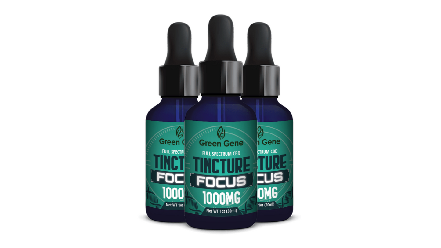 Full Spectrum FOCUS CBD Oil 1000MG or 3000MG (Kosher)