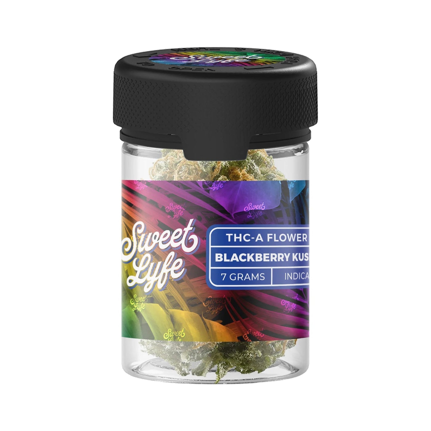 Sweet Lyfe THC-A Flower - Blackberry Kush - Indica 7G