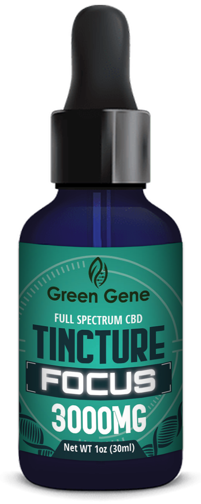 Full Spectrum FOCUS CBD Oil 1000MG or 3000MG (Kosher)